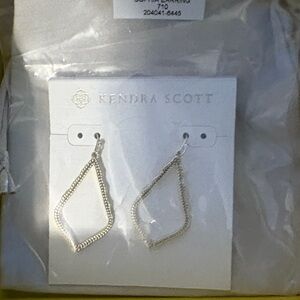 Kendra Scott Gold Tone Geometric Earrings